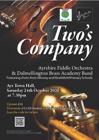 Two`s Company Concert 2026 - Ayr Town Hall
